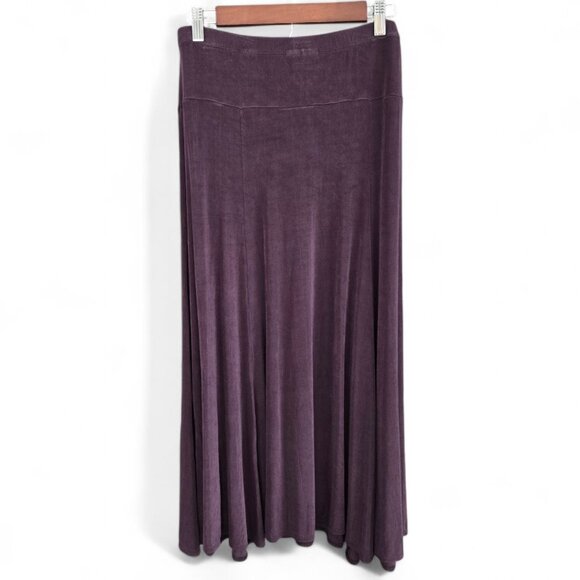 Coldwater Creek Dresses & Skirts - Coldwater Creek Womens Medium Travel Knit Midi Skirt Brown